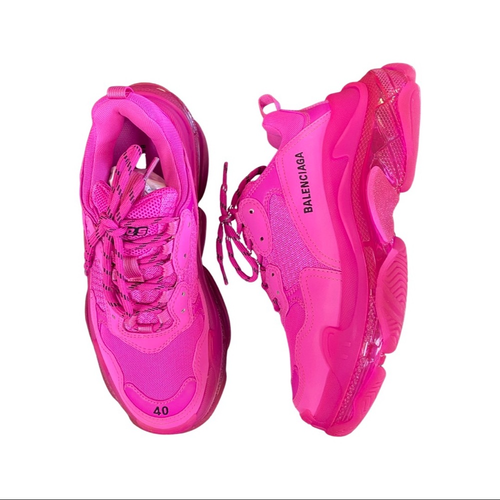 Balenciaga Triple S Clear Sole Sneaker Size 40 (10)